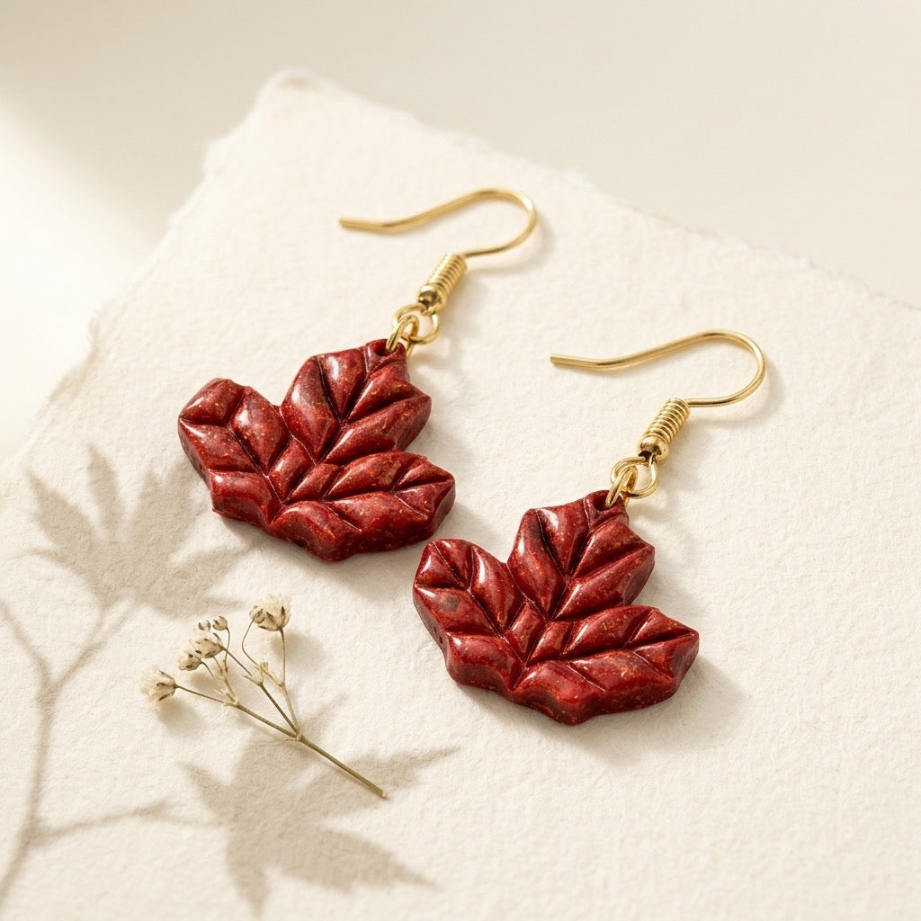 Maple leaf Dangles
