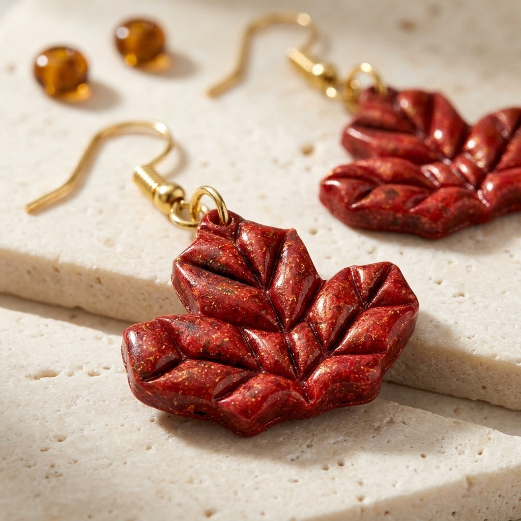 Maple leaf Dangles