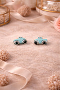Turquoise Truck Stud Earrings | Lightweight Hypoallergenic Nickel Free