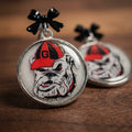 Bulldog Bow Dangles – Lightweight, Hypoallergenic & Nickel Free
