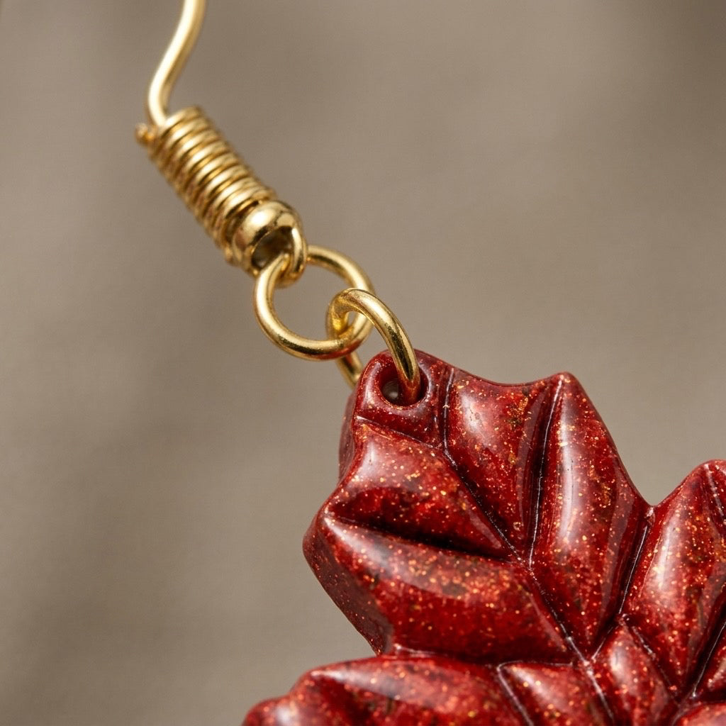 Maple leaf Dangles
