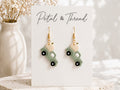 Olive green pumpkin truck dangle